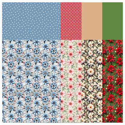 The Crafty Witches - Festive Florals Digital Kit