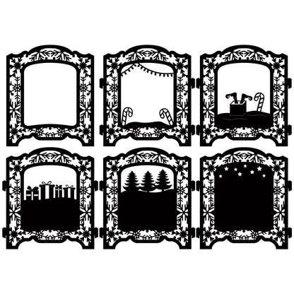 The Crafty Witches - Festive Shadow Boxes SVG Cutting Files