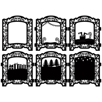 The Crafty Witches - Festive Shadow Boxes SVG Files Kit