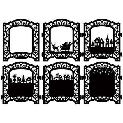 The Crafty Witches - Festive Shadow Boxes SVG Files Kit