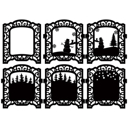 The Crafty Witches - Festive Shadow Boxes SVG Cutting Files