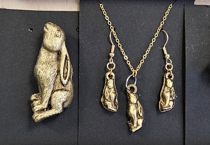 Emlems - Hares Jewellery Set Silicone Mould