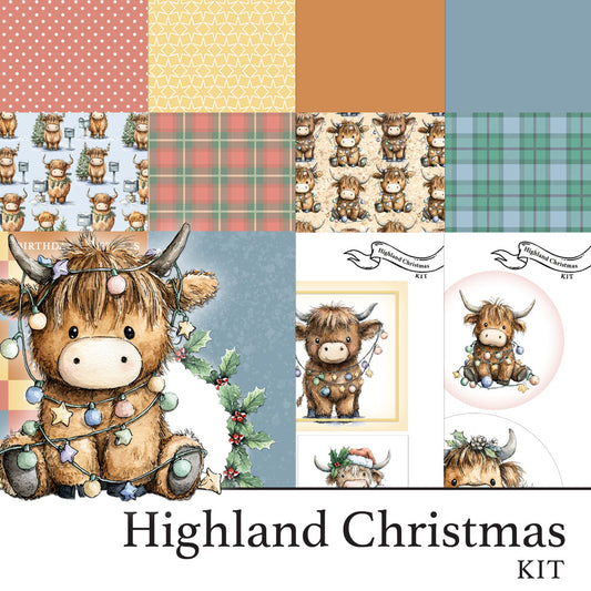 The Crafty Witches - Highland Christmas Digital Kit