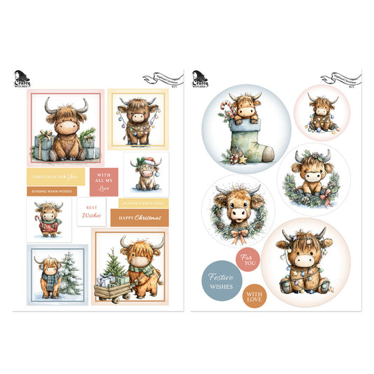 The Crafty Witches - Highland Christmas Digital Kit