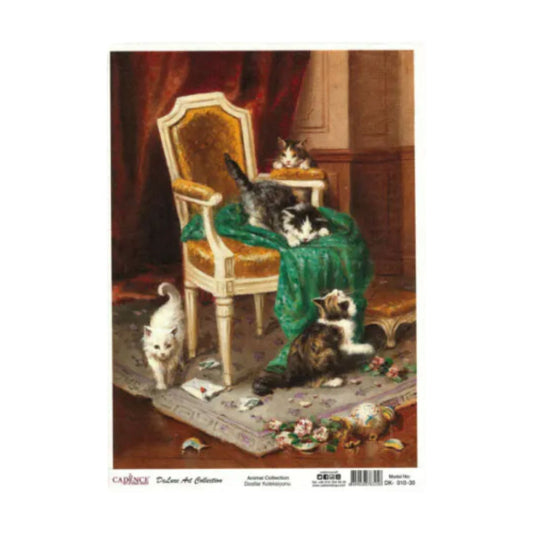 Cadence Animal A3 Decoupage Rice Paper #10