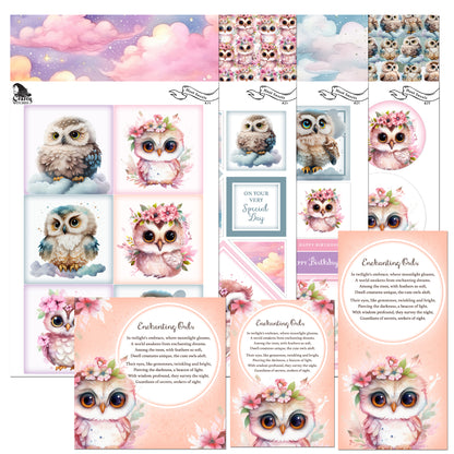 The Crafty Witches - Hoot Sweets Download Kit