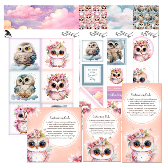 The Crafty Witches - Hoot Sweets Download Kit