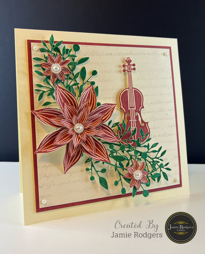 Jamie Rodgers Crafts - Violin Craft Die Set - The Musical Collection