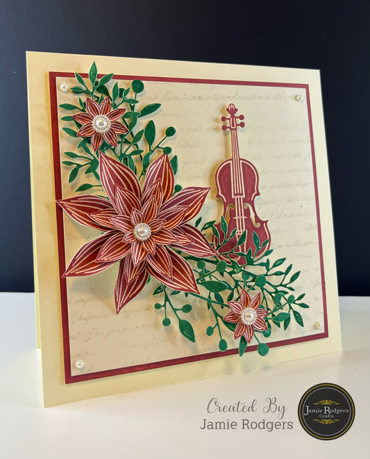 Jamie Rodgers Crafts - Violin Craft Die Set - The Musical Collection