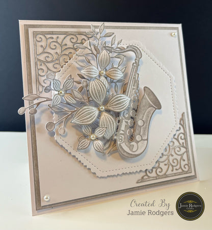 Jamie Rodgers Crafts - Bundle of 5 Layering Octagon Die Sets - 95 Individual Dies in Total