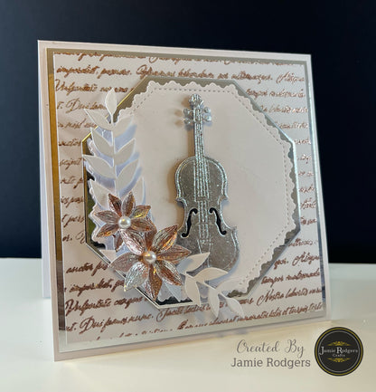 Jamie Rodgers Crafts - Violin Craft Die Set - The Musical Collection