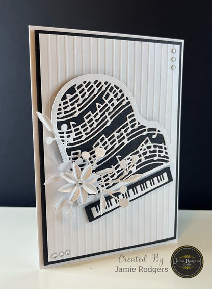Jamie Rodgers Crafts - Piano Craft Die Set - The Musical Collection