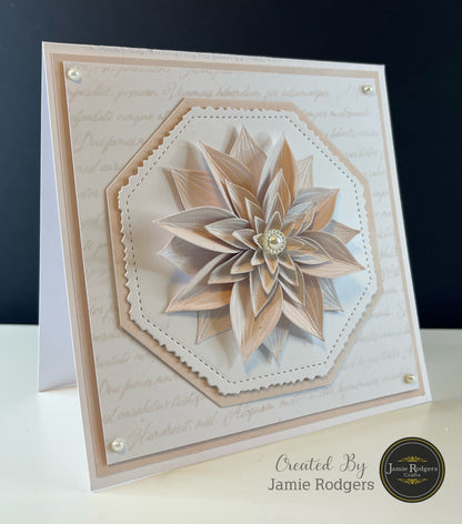 Jamie Rodgers Crafts - Bundle of 5 Layering Octagon Die Sets - 95 Individual Dies in Total