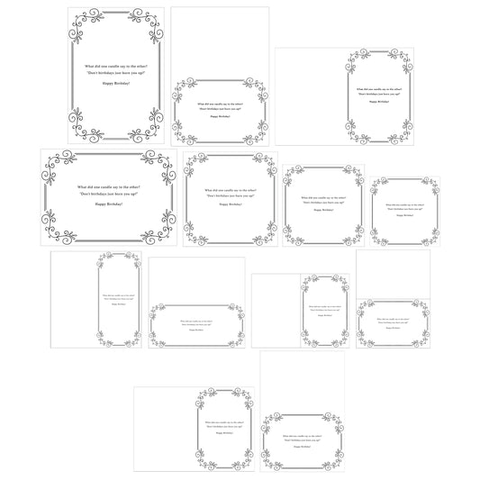 The Crafty Witches - Essential Inserts: Inserts to Make You Smile Download Collection