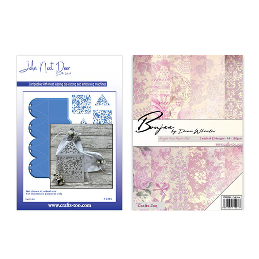 John Next Door - Summer Lantern Die & Bonus Boujee Paper Pad