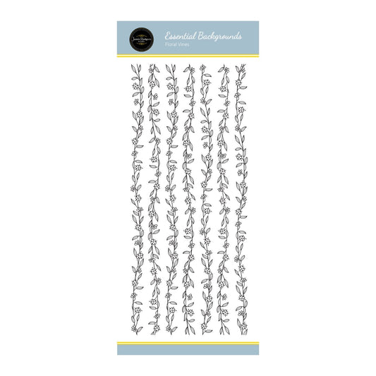 Jamie Rodgers Crafts - Floral Vines DL Clear Stamp - Essential Backgrounds