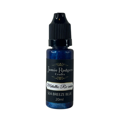 Jamie Rodgers Crafts - Metallic Ink Pad Re-inker 20ml