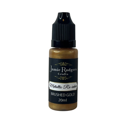 Jamie Rodgers Crafts - Metallic Ink Pad Re-inker 20ml