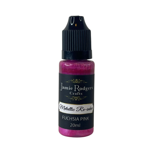 Jamie Rodgers Crafts - Metallic Ink Pad Re-inker 20ml