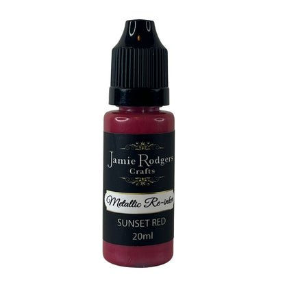 Jamie Rodgers Crafts - Metallic Ink Pad Re-inker 20ml