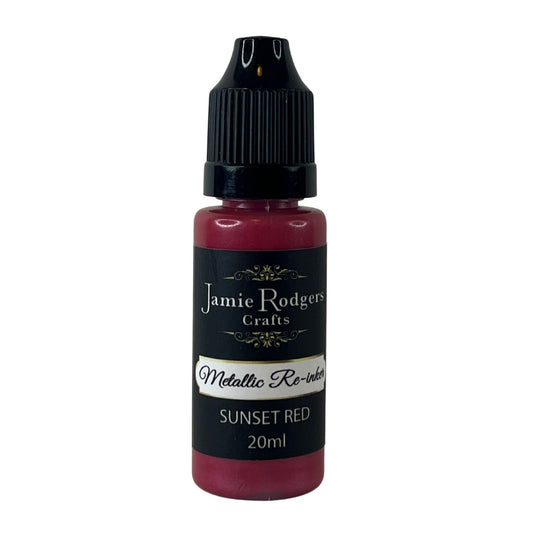 Jamie Rodgers Crafts - Metallic Ink Pad Re-inker 20ml