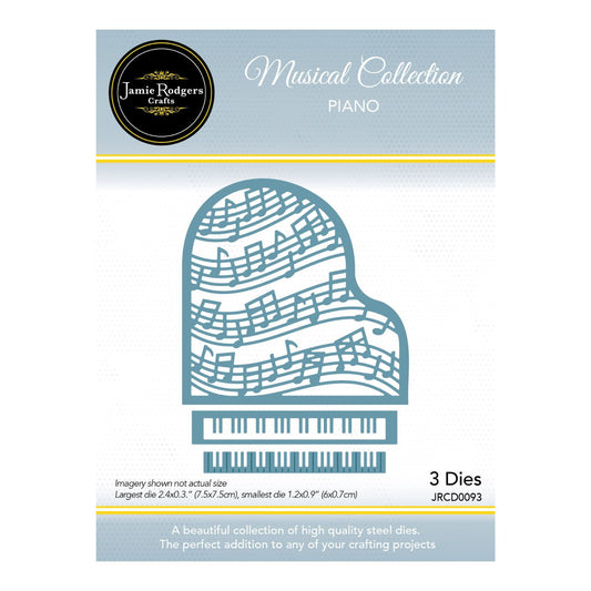 Jamie Rodgers Crafts - Piano Craft Die Set - The Musical Collection