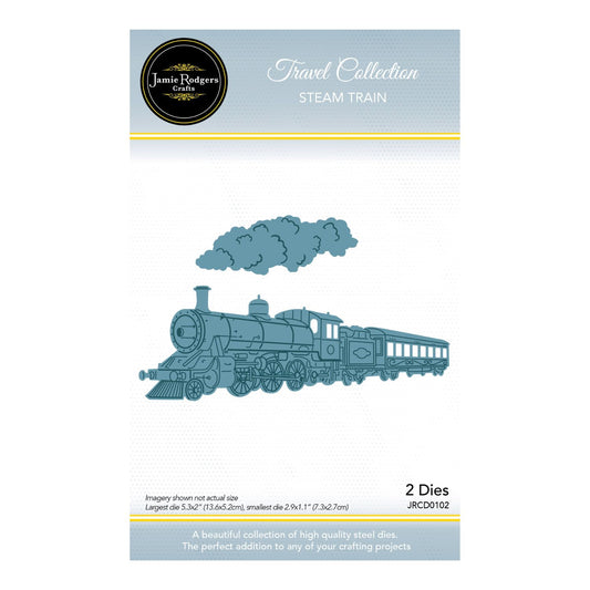 Jamie Rodgers Crafts - Steam Train Craft Die Set - Travel Collection
