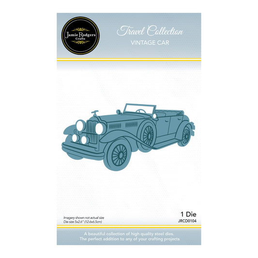 Jamie Rodgers Crafts - Vintage Car Craft Die - Travel Collection