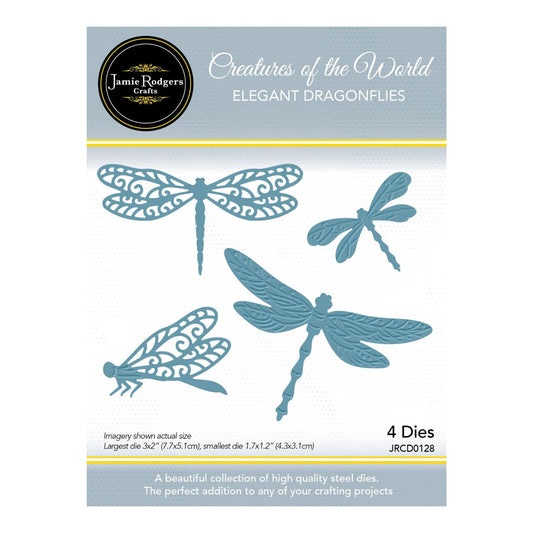 Jamie Rodgers Crafts - Elegant Dragonflies - Creatures Of The World Collection