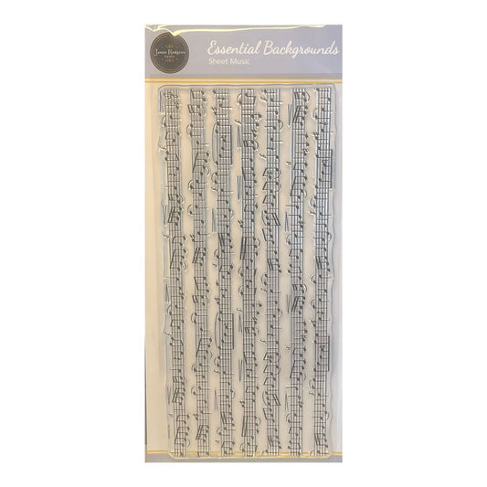Jamie Rodgers Crafts - Sheet Music DL Clear Stamp - Essential Backgrounds