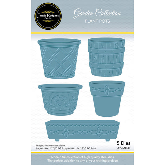 Jamie Rodgers Crafts - Plant Pots Craft Die Set
