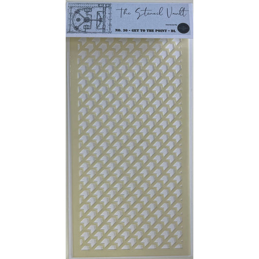 The Stencil Vault - DL Stencil No 30 - Get To The Point