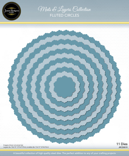 Jamie Rodgers - Fluted Circles Die Set