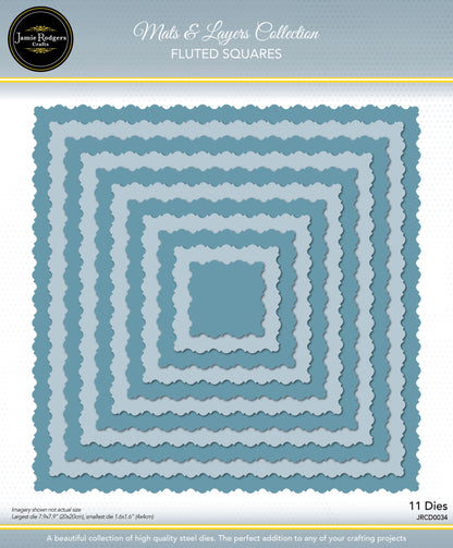 Jamie Rodgers Crafts - Squares Layering Die Set