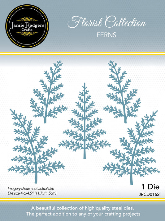 Jamie Rodgers Crafts - Ferns Craft Die - Florist Collection