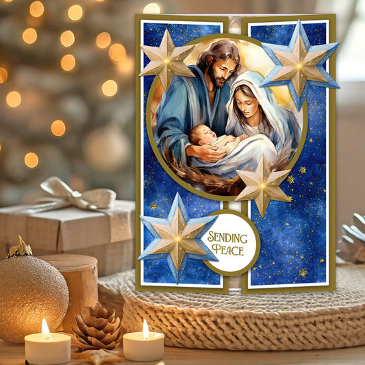 The Crafty Witches - Magic a Card Vol VI set of 3 card sets. They include: Joy to the World, Penguin Shuffle & Snow Much Fun Kits