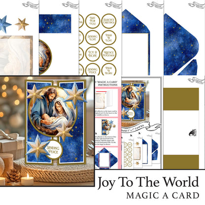 The Crafty Witches - Magic a Card Vol VI set of 3 card sets. They include: Joy to the World, Penguin Shuffle & Snow Much Fun Kits