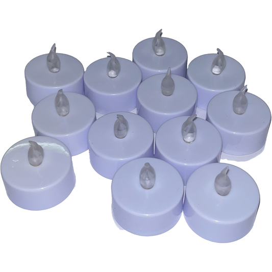 Pinflair - LED Tea Lights - 12 Pack