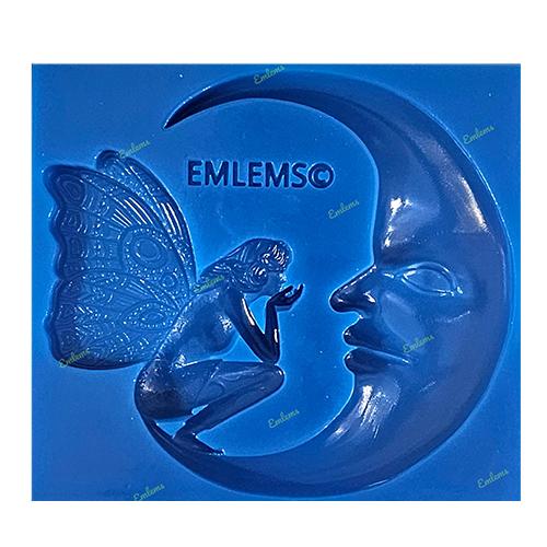 Emlems - Large Moon Fairy Silicone Mould