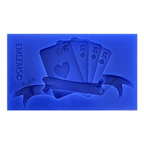 Emlems - Playing Cards Silicone Mould