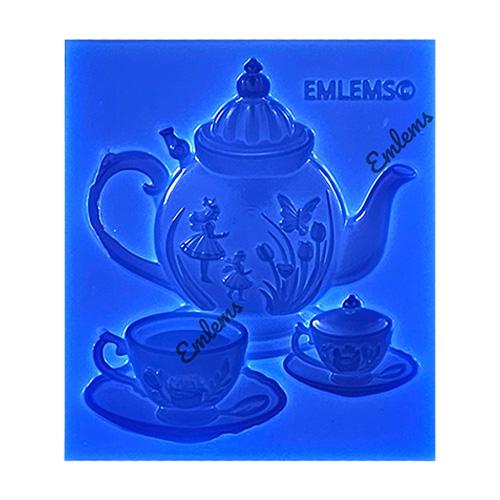 Emlems - Wonderland Teaset Silicone Mould