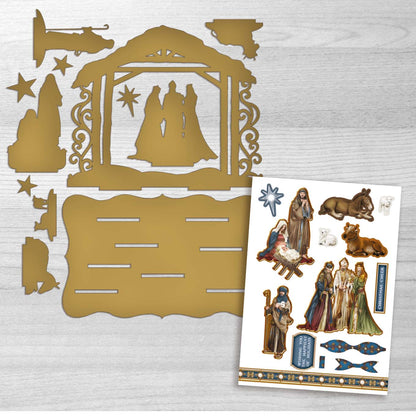 Debbi Moore Designs - MDF Nativity Scene