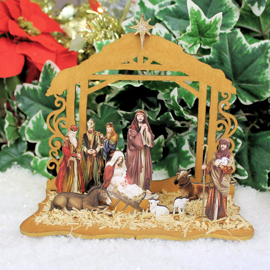 Debbi Moore Designs - MDF Nativity Scene