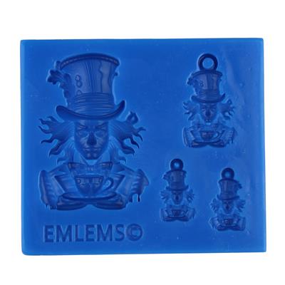 Emlems - Mad Hatter Jewellery Set Silicone Mould