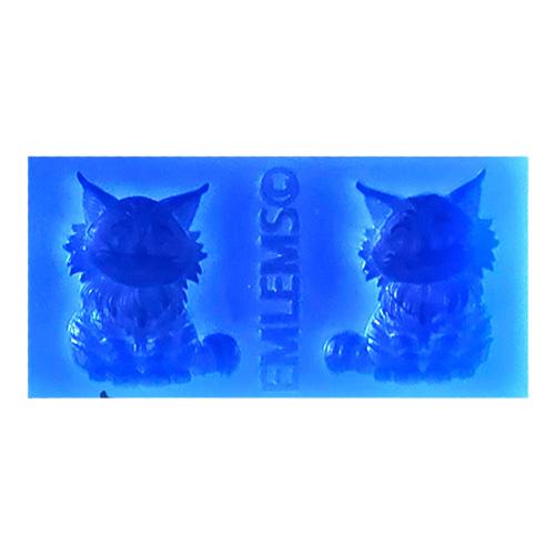 Emlems - Mini Cheshire Cat Duo Silicone Mould