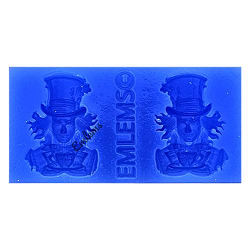 Emlems - Mini Mad Hatter Duo Silicone Mould