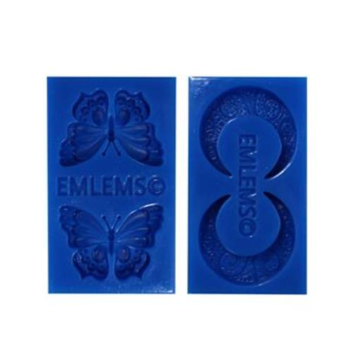 Emlems - Mini Moons And Butterflies Set Of 2 Silicone Moulds