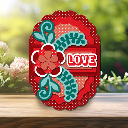 The Crafty Witches - Floral Bewitching Cards SVG & PDF Files