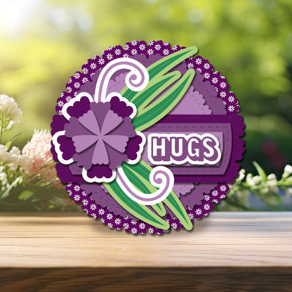 The Crafty Witches - Floral Bewitching Cards SVG & PDF Files