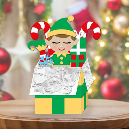 The Crafty Witches - Christmas Presents Pop-up Boxes PDF & SVG Files